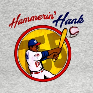 Hammerin' Hank Aaron • The Milwaukee Hammer T-Shirt